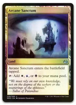 Arcane Sanctum #228 (Foil) (LP) Modern Masters 2017 MM3 Magic MTG - Image 1