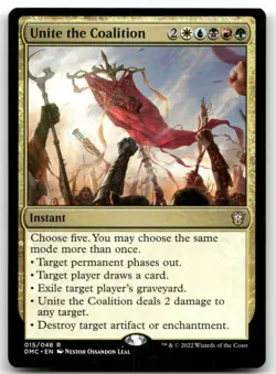 Unite the Coalition #15 (NM) Dominaria United DMC Magic MTG - Image 1