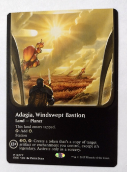 Adagia, Windswept Bastion (Borderless) - Edge of Eternities (EOE) - EN - M 0277 - Image 1