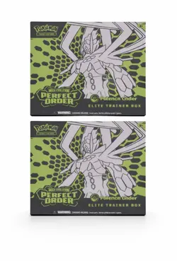 Pokemon TCG Perfect Order Pokemon Center Elite Trainer Box ETB x 2 - Lot - Image 1
