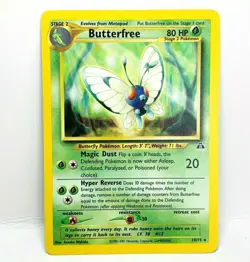 Butterfree 19/75 Neo Discovery Pokemon Card Non-Holo - Image 1