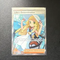 Pokemon TCG Lillie's Determination 169/132 Me01: Mega Evolution Holo Ultra Rare - Image 1