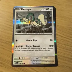 Pokemon TCG Drampa 138/162 Temporal Forces Holo Pokemon Card Trading Card TCG - Image 1
