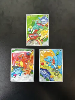 Pokemon TCG First Partner Illustration Collection Series 1 Kanto 💎GEN 1💎 Set - Image 1