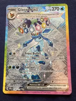 Pokemon: Glaceon ex Special Illustration Rare 150/131 Prismatic Evolutions - Image 1