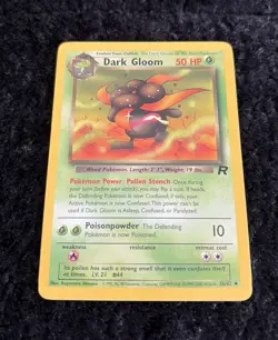 Dark Gloom 36/82 Team Rocket Regular Pokemon TCG Card NM - Image 2