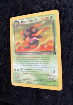 Dark Gloom 36/82 Team Rocket Regular Pokemon TCG Card NM - Image 4