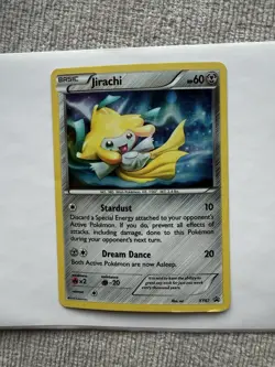 Pokemon TCG Jirachi XY67 Holo Black Star Promo Card MP - Image 1
