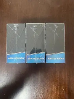 Pokemon TCG Scarlet & Violet Black Bolt Booster Bundle Lot x3 Factory Sealed - Image 3