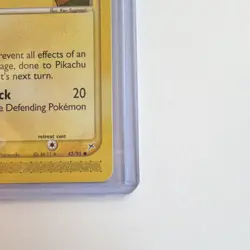 Pokemon Pikachu 43/95 Team Magma vs Team Aqua Regular Common Basic 50 HP English - Image 4