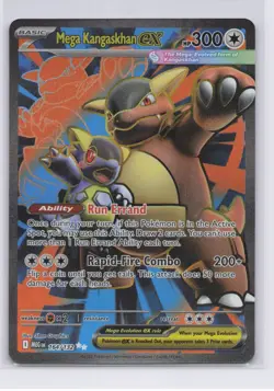 Pokemon TCG Mega Kangaskhan ex 164/132 Me01: Mega Evolution Holo NM - Image 1