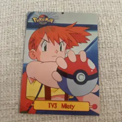 1999 Topps Pokemon TV Animation Edition Series 1 #TV3 Misty NM - Image 1