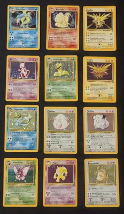 Vintage Pokemon Holo Lot – WOTC Era (Base /Base Set 2/ Jungle / Fossil) - Image 1