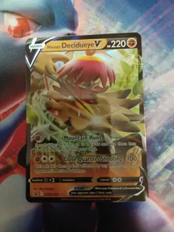 Pokemon TCG Hisuian Decidueye V Sword & Shield SWSH238 Holo Promo - Image 1