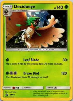 Decidueye - SM55 Promo SM Promos NM Pokemon TCG - Image 1