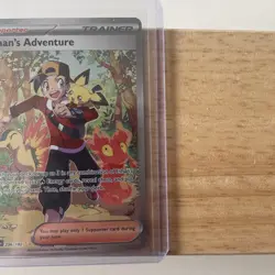 Pokemon Ethan's Adventure 236/182 Destined Rivals SIR Holo NM - Image 4