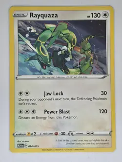Rayquaza - 014/015 - - P - Pokemon McDonald's Promos 2024 - - NM - Image 1