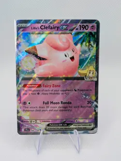 Pokemon - Lillie's Clefairy ex - 056/159 - JTG Journey Together - Double Rare - Image 1