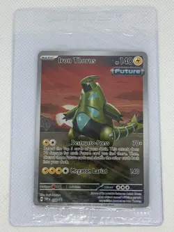 SEALED 2024 Pokemon Iron Thorns 098 Temporal Forces Black Star Promo Card NM+ - Image 1