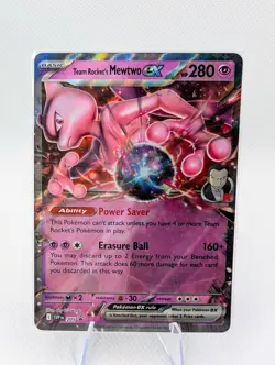 Pokemon - Team Rocket's Mewtwo ex - #205 - SVP Scarlet & Violet Black Star Promo - Image 1