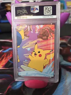 Topps 2000 Pokemon TV Animation Series 2 Stick-Ons Ditto. PSA 8 - Image 2