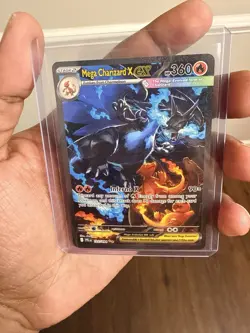 2025 Pokemon Mega Charizard X ex Special Illustration Rare 125/094 NM 🔥 - Image 3