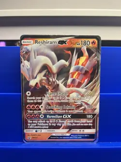 The Pokemon Company Reshiram GX Sun & Moon Promo Holo SM137 2018 180 HP - Image 1