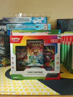 Pokemon TCG: First Partner Illustration Collection Series 1 Brand New Sealed - Image 1