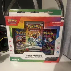 Pokemon TCG: First Partner Illustration Collection Series 1 Brand New Sealed - Image 1