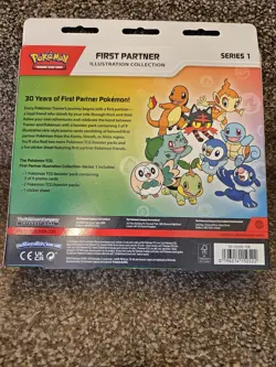 Pokemon TCG First Partner Illustration Collection Series 1 New Factory Sealed - Image 2