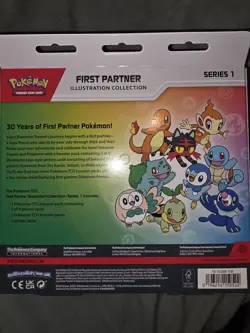 4x Pokemon TCG: First Partner Illustration Collection Series 1 - New & Sealed - Image 2