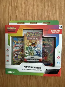 Pokemon TCG: First Partner Illustration Collection Series 1 Brand New Sealed - Image 1