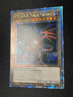 Red-Eyes Black Dragon - LC01-EN006 - Quarter Century Secret Rare NM Yugioh - Image 2
