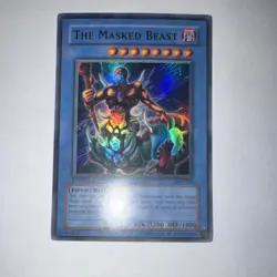 Konami The Masked Beast LON-001 Labyrinth of Nightmare 1st Edition Ultra Rare H… - Image 1