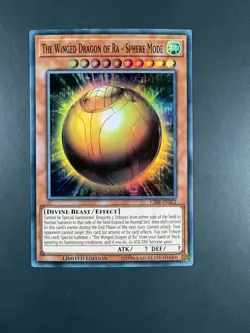Yugioh - The Winged Dragon Of Ra - Sphere Mode - Super Rare - CIBR - Lim Ed - #1 - Image 1