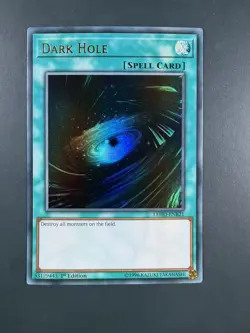 Yugioh - Dark Hole - Ultra Rare - LEHD - 1st - Image 1