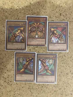 Yu-Gi-Oh Exodia the Fobidden One Full Set - Image 1