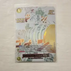One Piece TCG Gum-Gum Golden Rifle Event Holo Alt Art OP15-116 Card NM - Image 2