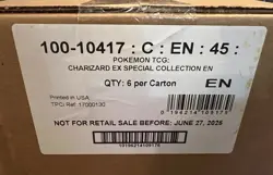 Pokemon TCG Charizard ex Special Collection Box Sealed Case (6 boxes) English - Image 5