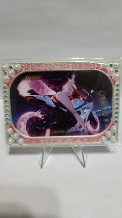 One Piece CCG Goddess Boa Hancock Metal Card - 12/29 - Image 1