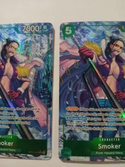 Smoker (Parallel) OP10-030 One Piece Royal Blood Foil set of 2 great condition - Image 3