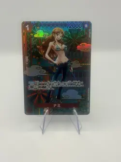 One Piece CCG Nami OP01-016 SP Awakening of the New Era Japanese - Image 1