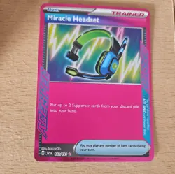 Miracle Headset - 183/191 - Ace Spec - SV8 Surging Sparks - Pokemon - Image 1