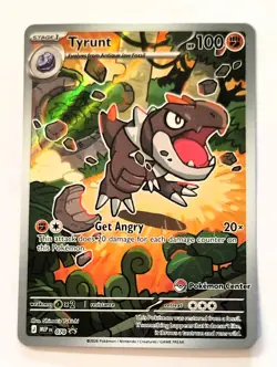 Tyrunt Promo 070 Pokemon Center Stamp Perfect Order Mega Evolution ME03 New - Image 1