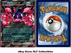 2024 Pokemon, Shrouded Fable, #039/064 Pecharunt ex, Holo Double Rare - Image 1