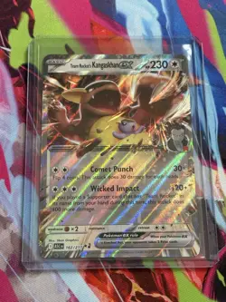 Pokemon Ascended Heroes #162/217 Team Rocket's Kangaskhan ex Double Rare Holo - Image 1
