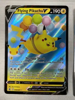 Flying Pikachu V 006 VMAX 007/025 Pokemon TCG Celebrations 25th Anniversary NM - Image 3