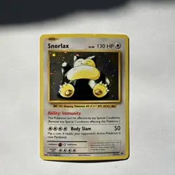 Pokemon TCG Snorlax XY179 XY Promo Holo 2016 - Image 1