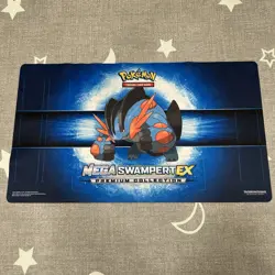 Pokemon Mega Swampert EX Premium Collection Official Playmat Mousepad - Image 1