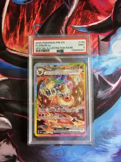 PSA 9 MINT - Flareon ex 146/131 - Prismatic Evolutions #146 - Pokemon TCG - Image 1